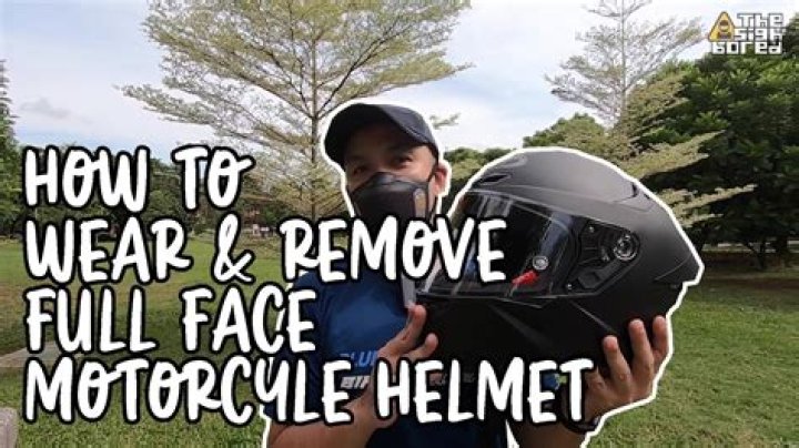 How do I know if my motorcycle helmet is damaged?