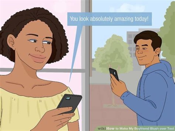 How do I make my boyfriend blush?