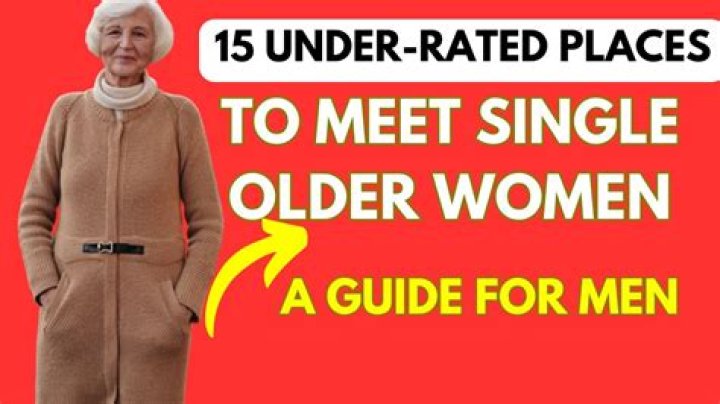 How do I meet older single men?