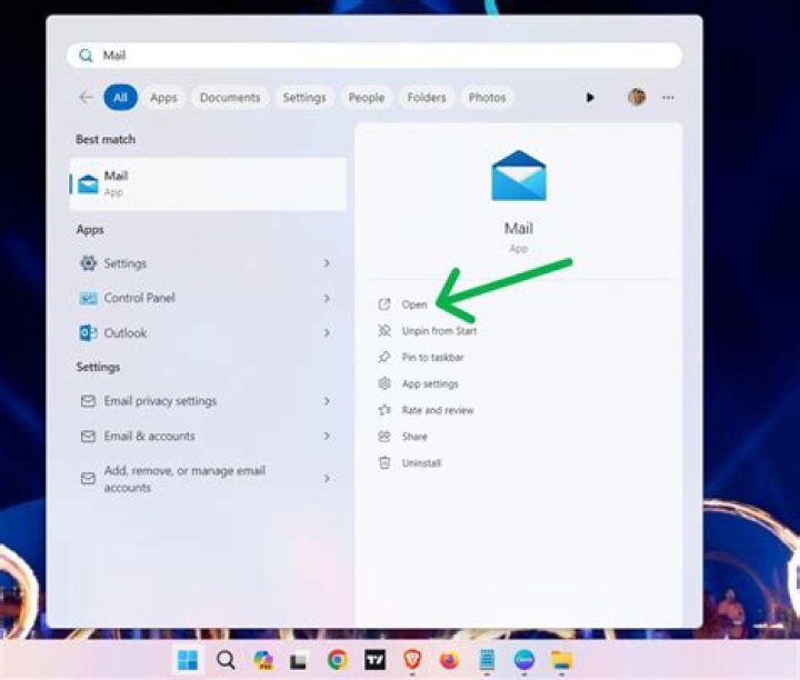 How do I set up my email on my laptop?