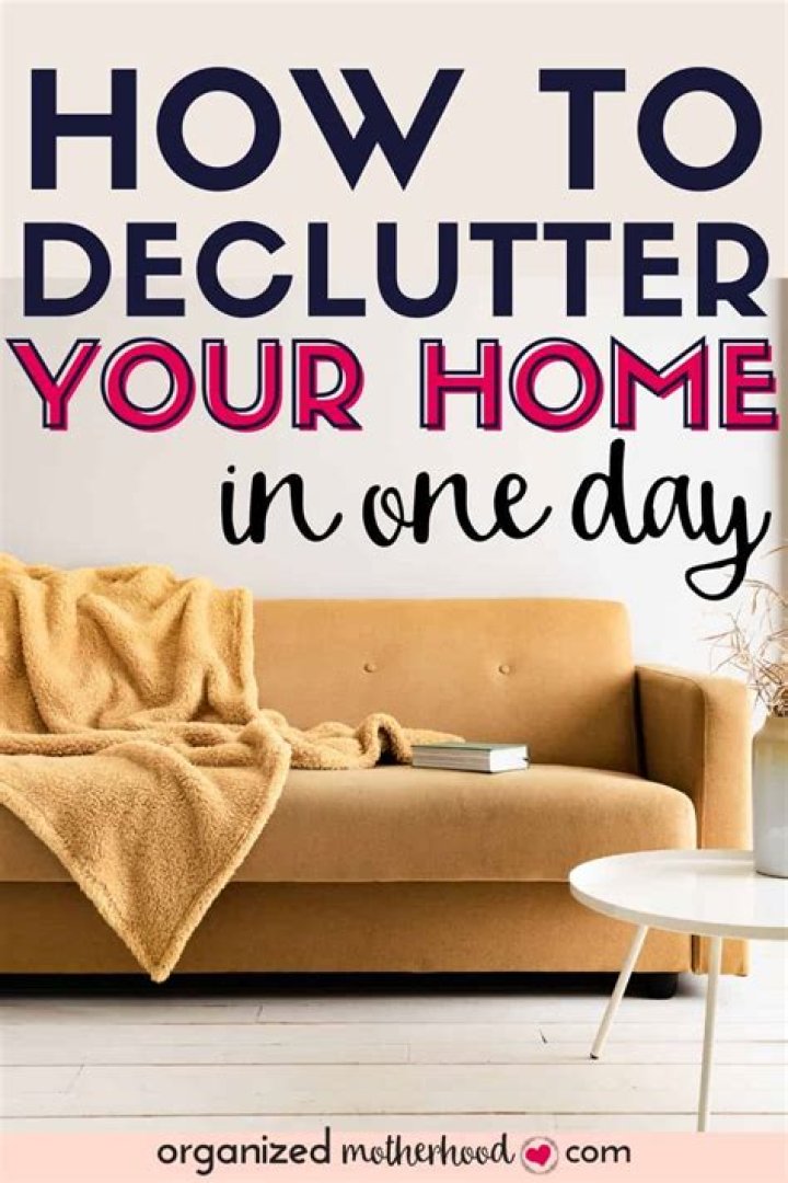 How do I start to declutter my home?