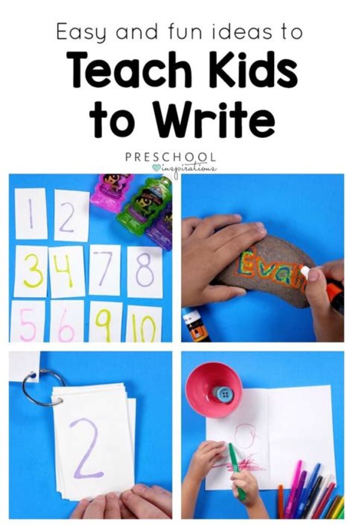 How do I teach my toddler to write?