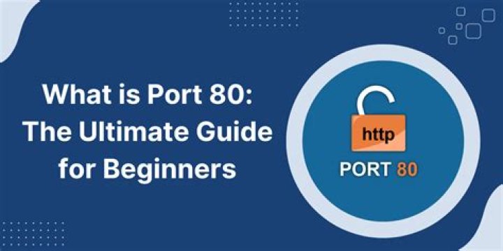 How do I use port 80 on a website?