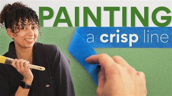 How do you avoid lines when painting?