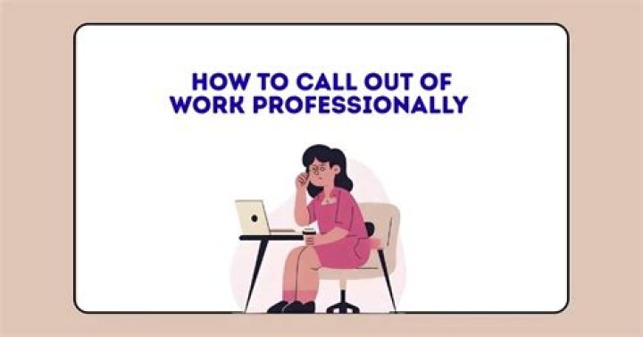 How do you call out of work as a nurse?