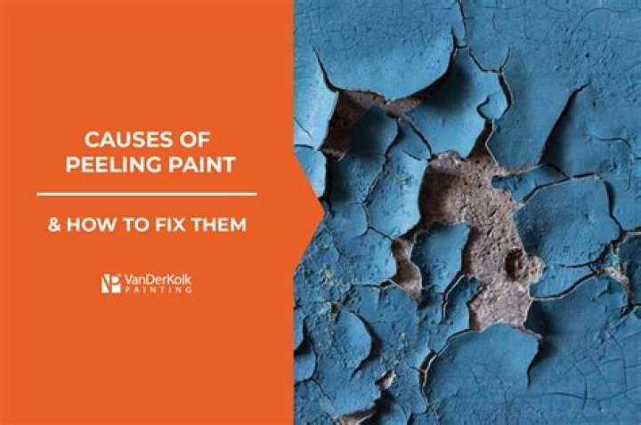 How do you cover up peeling paint?