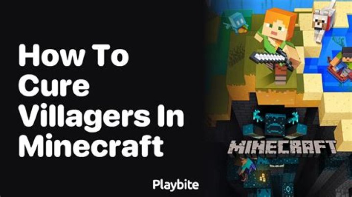 How do you cure villagers?