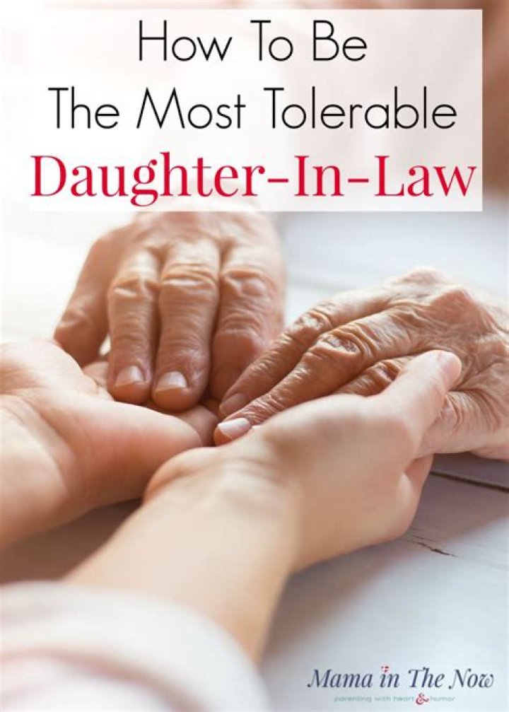 How do you deal with a difficult daughter-in-law?