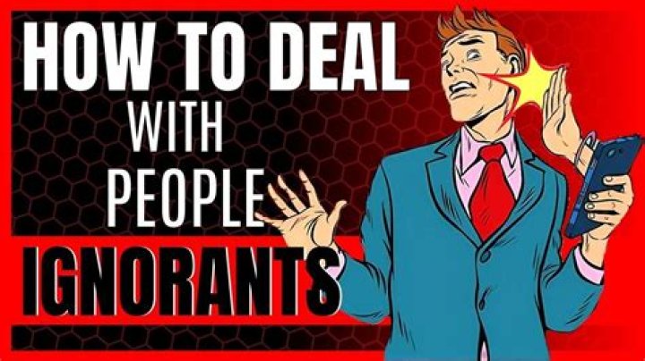 How do you deal with an ignorant boss?