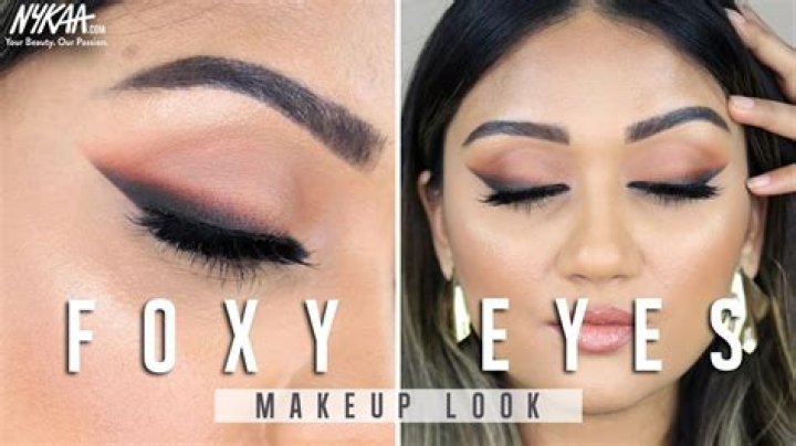 How do you get foxy eyes?