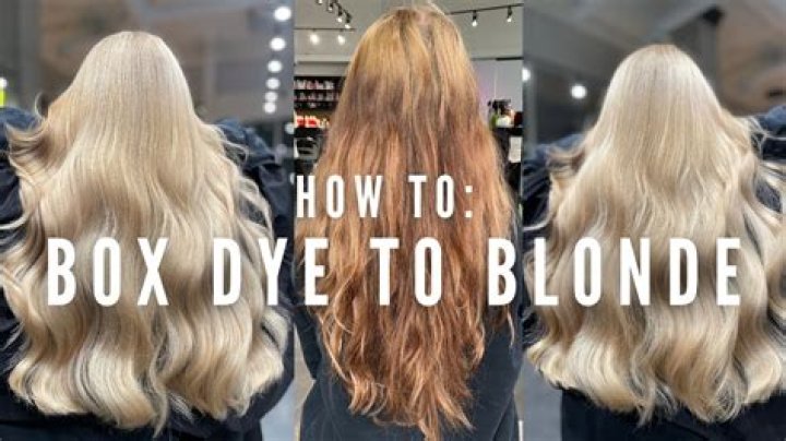 How do you get ice blonde hair?