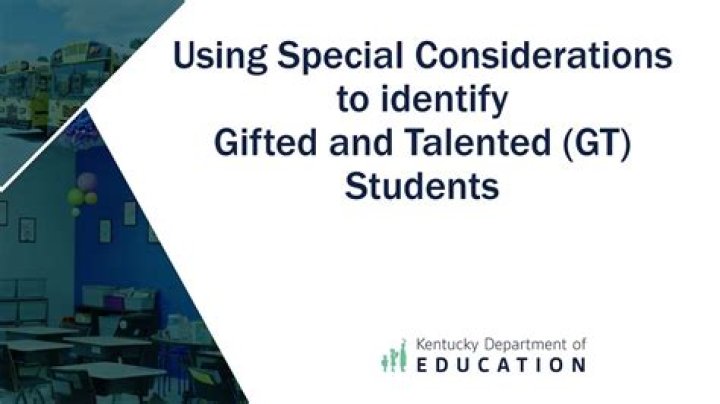 How do you identify gifted and talented students?