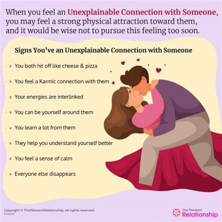 How do you know if you have a connection with someone?