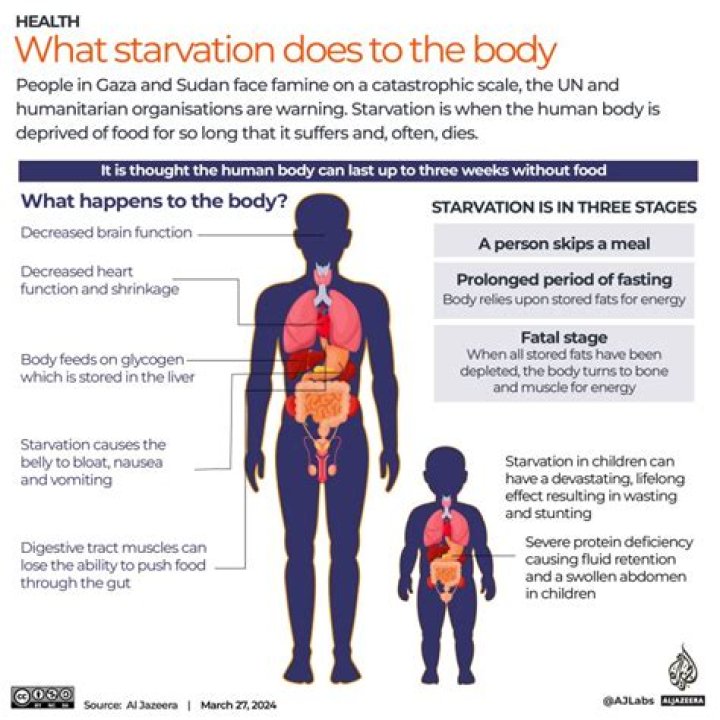 How do you know if your body's in starvation mode?