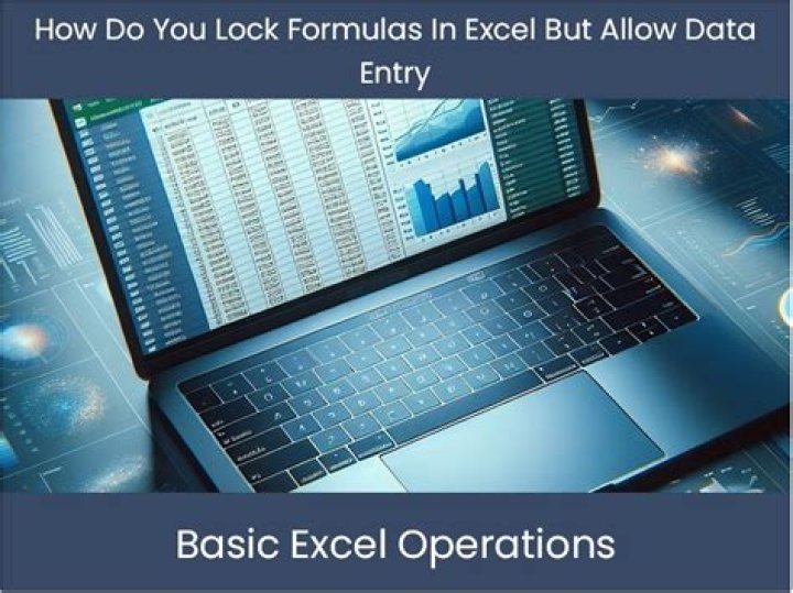 How do you lock formulas?