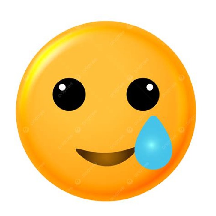 How do you make a smiley face with a tear emoji?