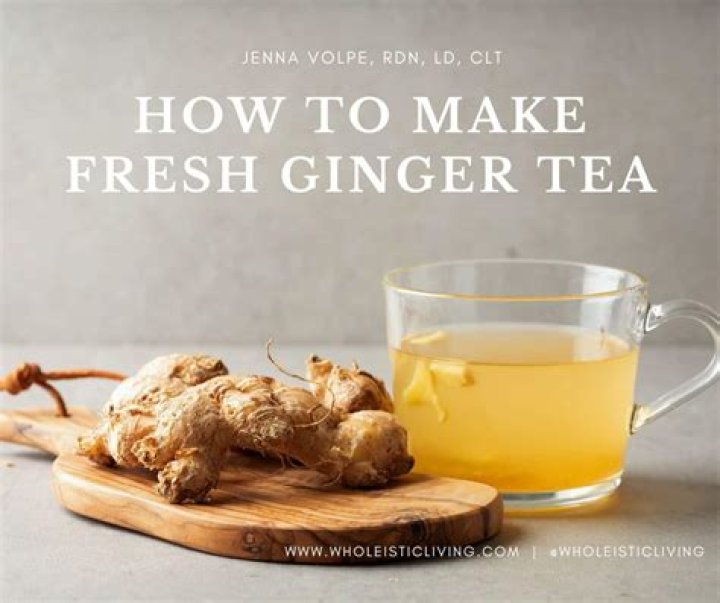 How do you make ginger tea for acid reflux?