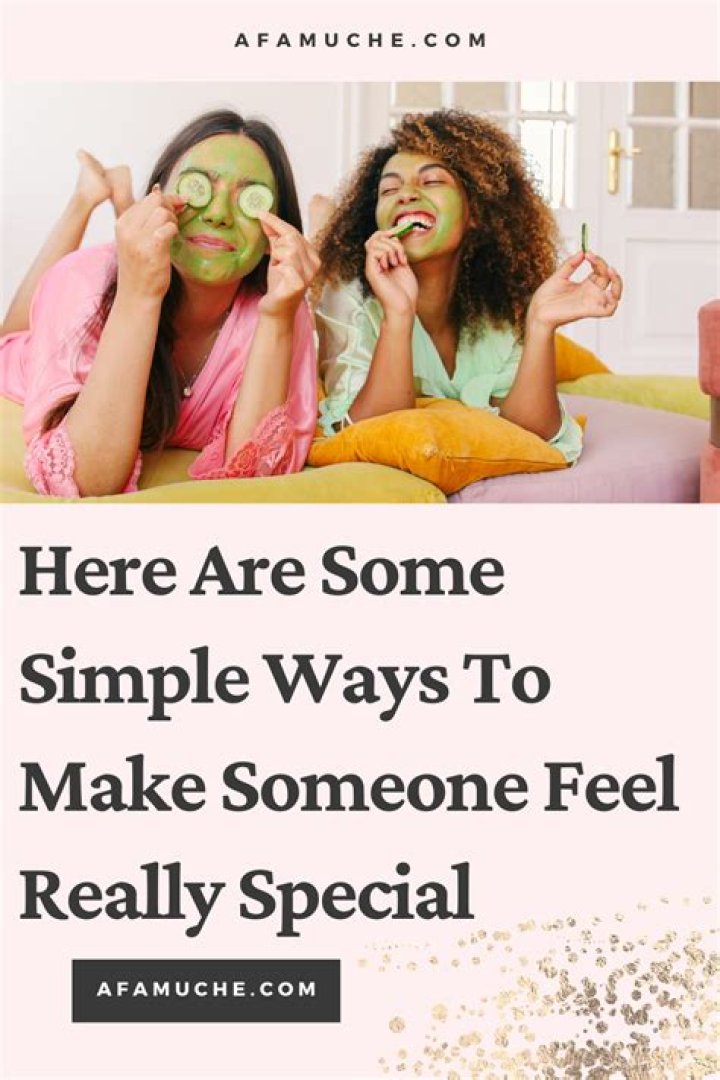 How do you make someone feel loved?