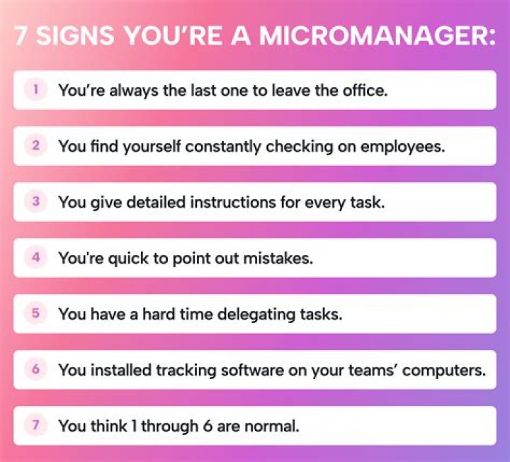 How do you politely tell your boss to stop micromanaging?