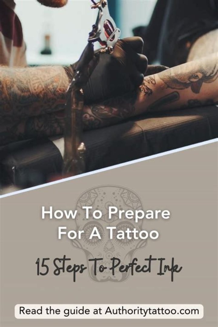 How do you prepare for a tattoo?