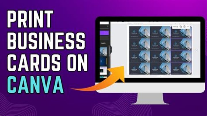 How do you print a business card front and back?