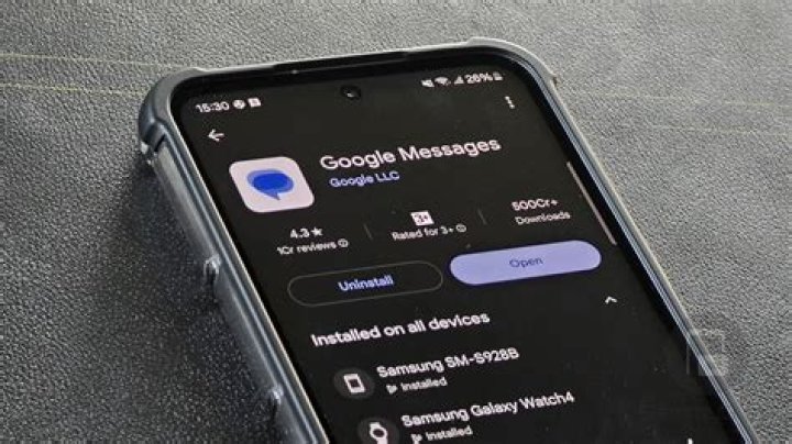 How do you reset messages on Android?