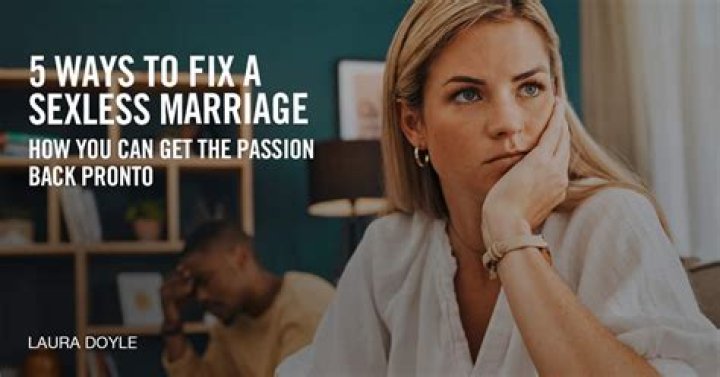 How do you restart a sexless marriage?