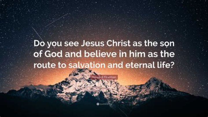How do you see Jesus in your life?