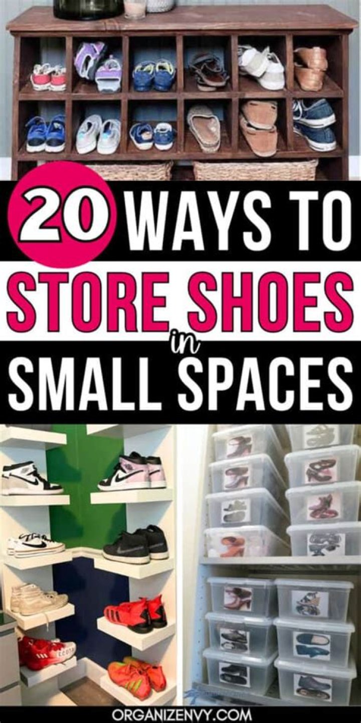 How do you store shoes at home?