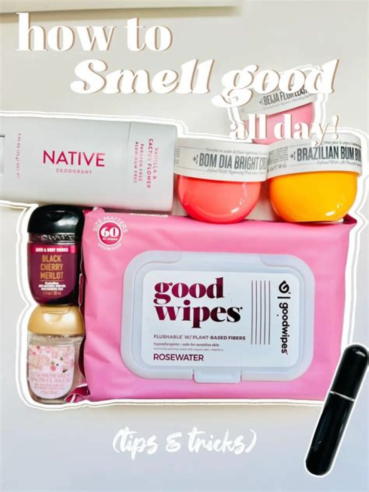 How do you take a shower and smell good all day?