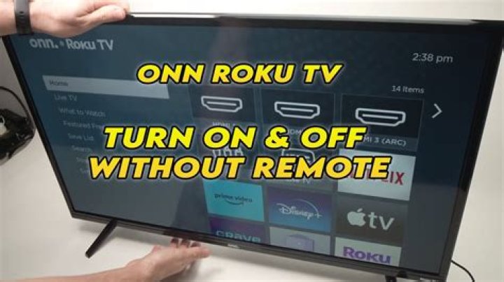 How do you turn off Roku TV?
