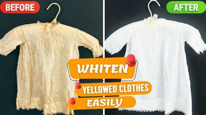 How do you whiten yellowing sheets?