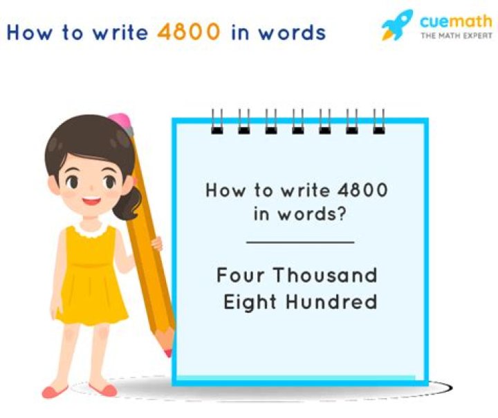 How do you write 480 in words?