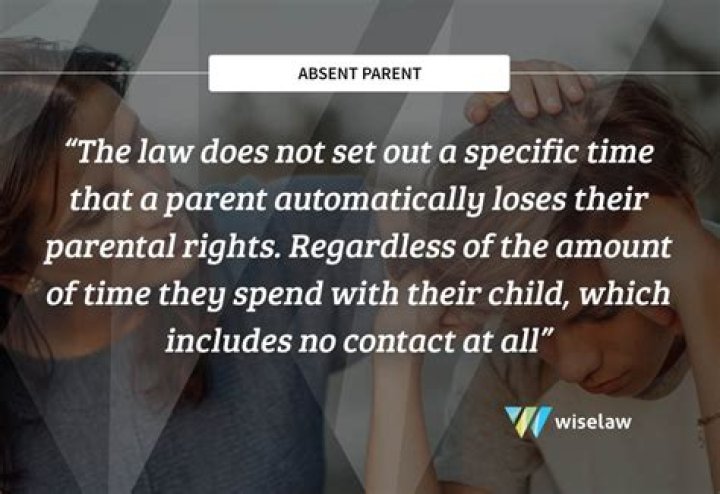 How does an absent parent affect a child's self-esteem?