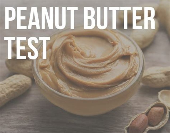 How does peanut butter detect Alzheimer's?