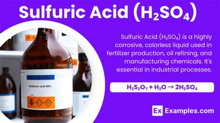 How expensive is sulfuric acid?