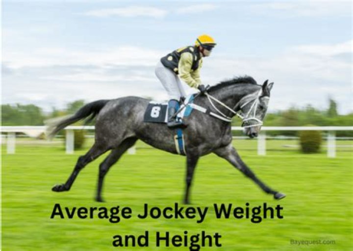 How heavy is the average jockey?
