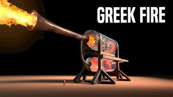 How hot is Greek fire?
