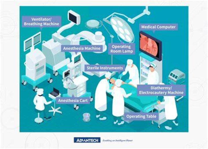How is an operating room cleaned?