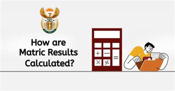 How is matric aggregate calculated?