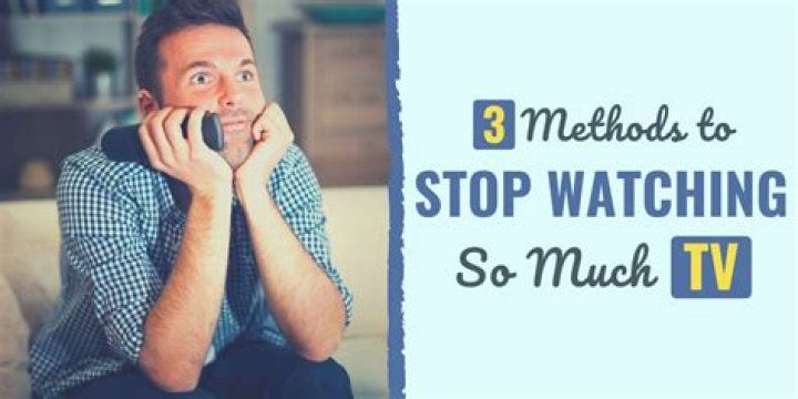 How long before bed should you stop watching TV?