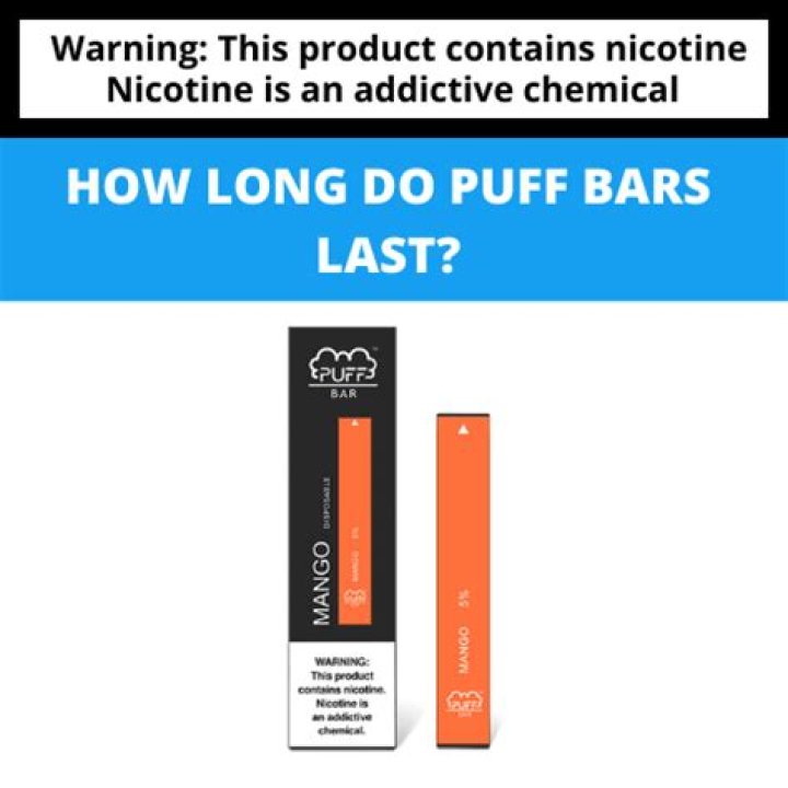 How long do puff bars last?