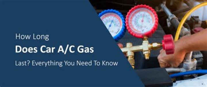 How long does AC gas last in a car?