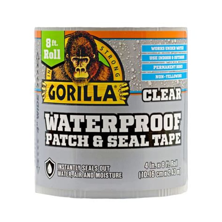 How long does Gorilla waterproof tape last?