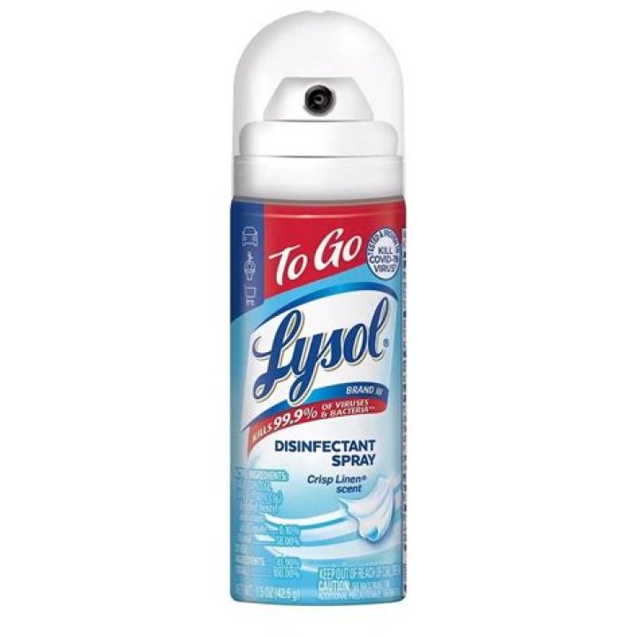 How long does it take Lysol to dry?