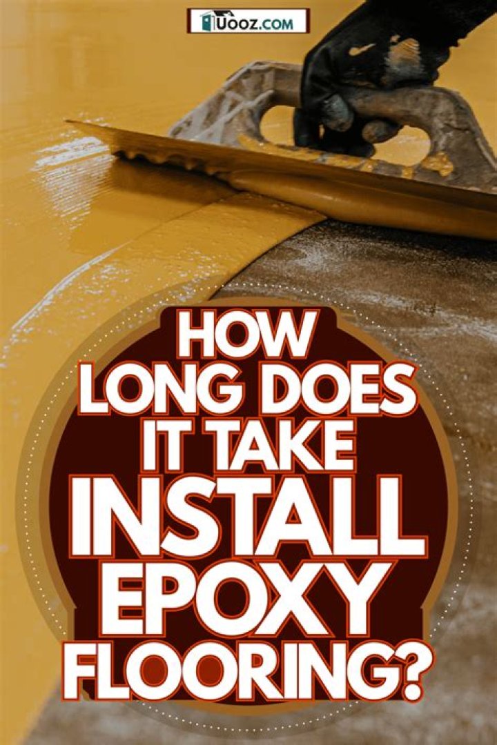 How long does it take to install epoxy flooring?