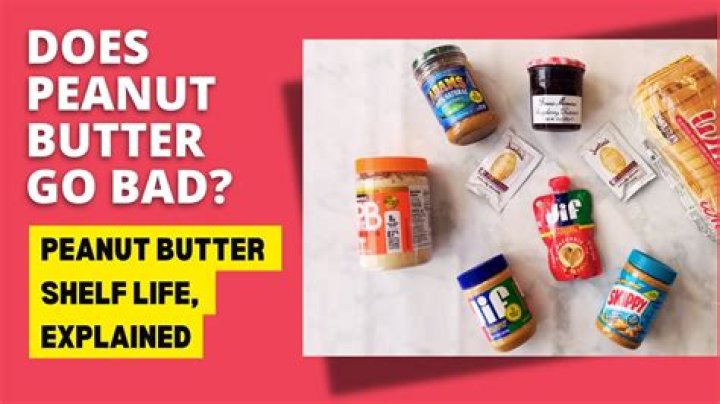 How long does Jif peanut butter last after opening?