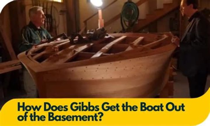 How many boats did Gibbs build in his basement?