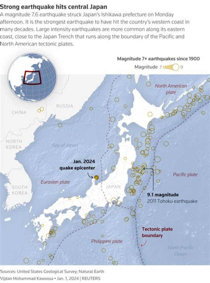 How many earthquakes have we had in the last 24 hours?