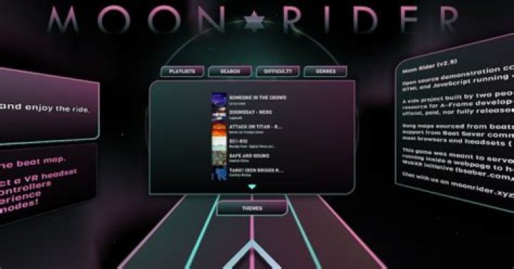 How many songs does Moonrider have?